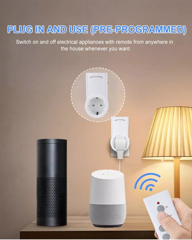 Smart Plug EU Remote Control Socket